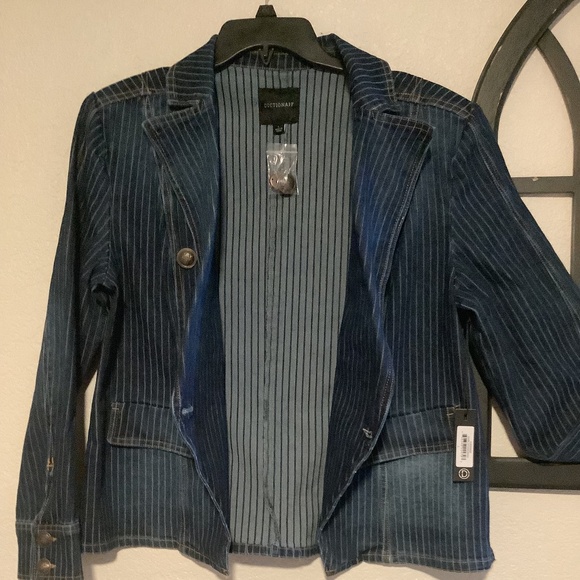 Dictionary Denim Jacket - Picture 3 of 3